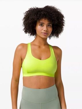 LULULEMON FREE TO BE SERENE BRA*LIGHT SUPPORT, C/D CUP Worn once!